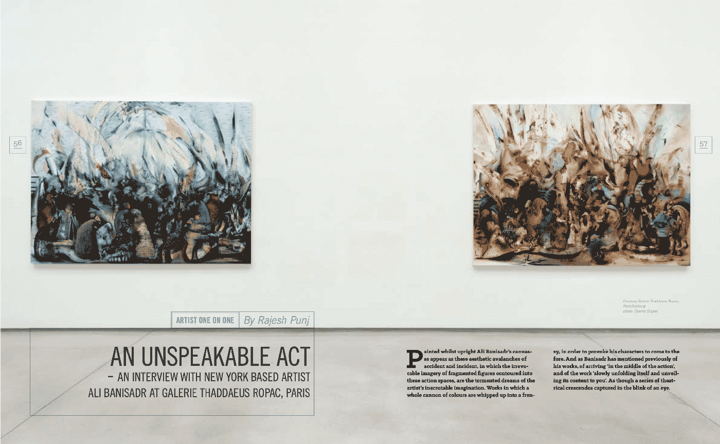 Ali Banisadr, An Unspeakable Act, Artdependence  (Antwerp)